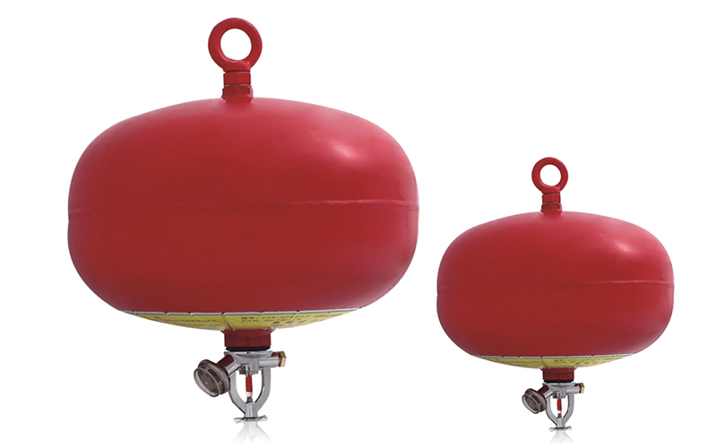 Bình chữa cháy bột khô treo trần