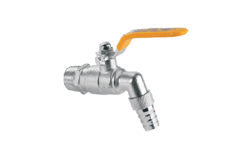 Vòi đồng tay gạt mạ niken